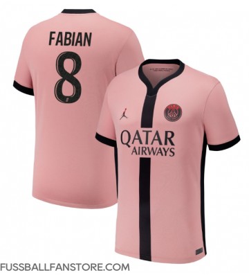 Paris Saint-Germain Fabian Ruiz #8 Replik 3rd trikot 2024-25 Kurzarm